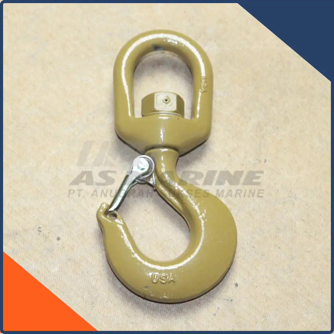 Crosby USA Swivel Hook / Kait / Gancu L322AN Alloy with Latch Kit 3 Ton